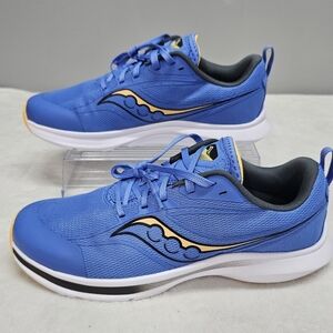 SAUCONY Big Kids Blue and Yellow Running Shoes Sz 6.5 NEW!!